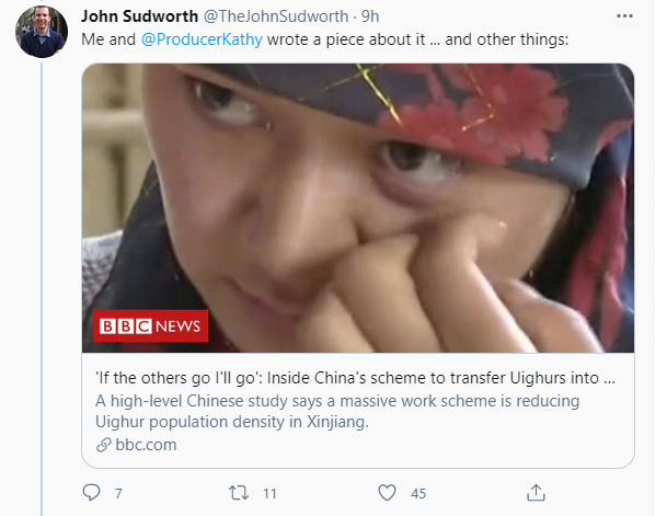 bbc新疆纪录片事件始末 BBC抹黑皮山姑娘要远行道歉了并保证"绝不再犯"